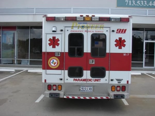 EVR004 - Custom Emergency Vehicle Reflective Striping & Chevron for Healthcare